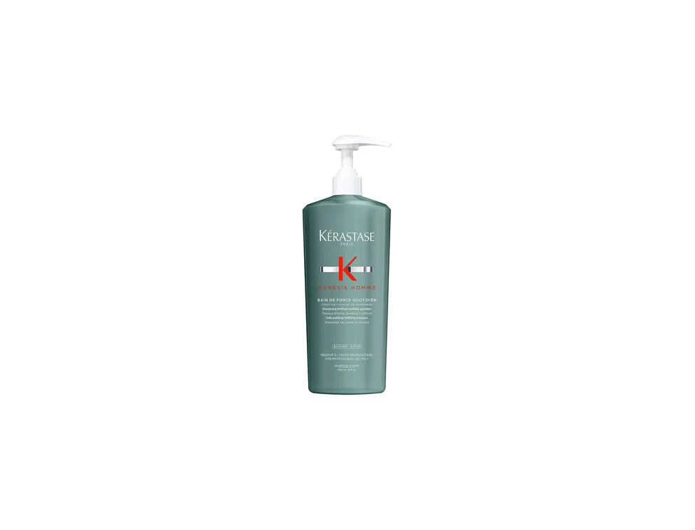 Kerastase Genesis Homme Daily Purifying Fortifying Shampoo 1000ml - Pump Not Included