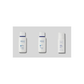 Obagi Nu-Derm Gentle Cleanser 200ml, Nu-Derm Toner 200ml and Hydrate Facial Moisturiser 48g on a white background