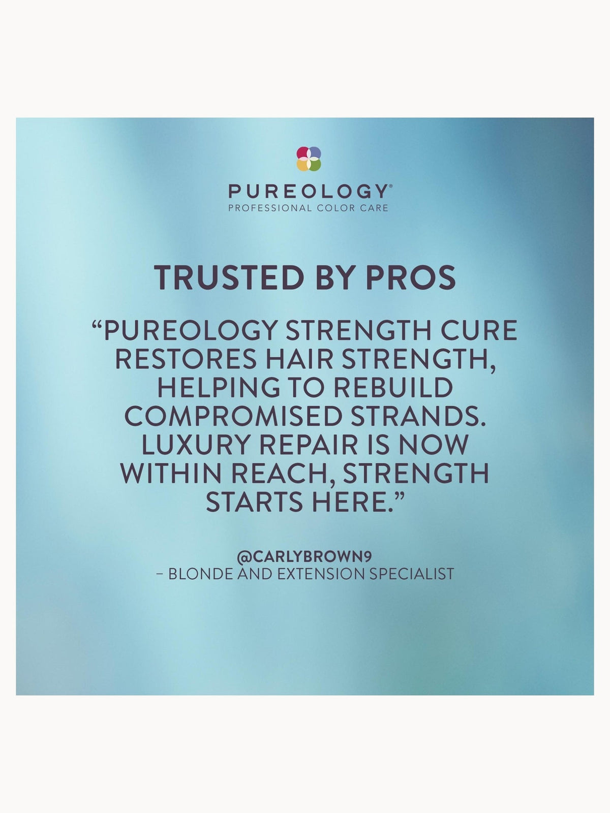 Pureology Strength Cure Strengthening Shampoo 266ml – brand image 9