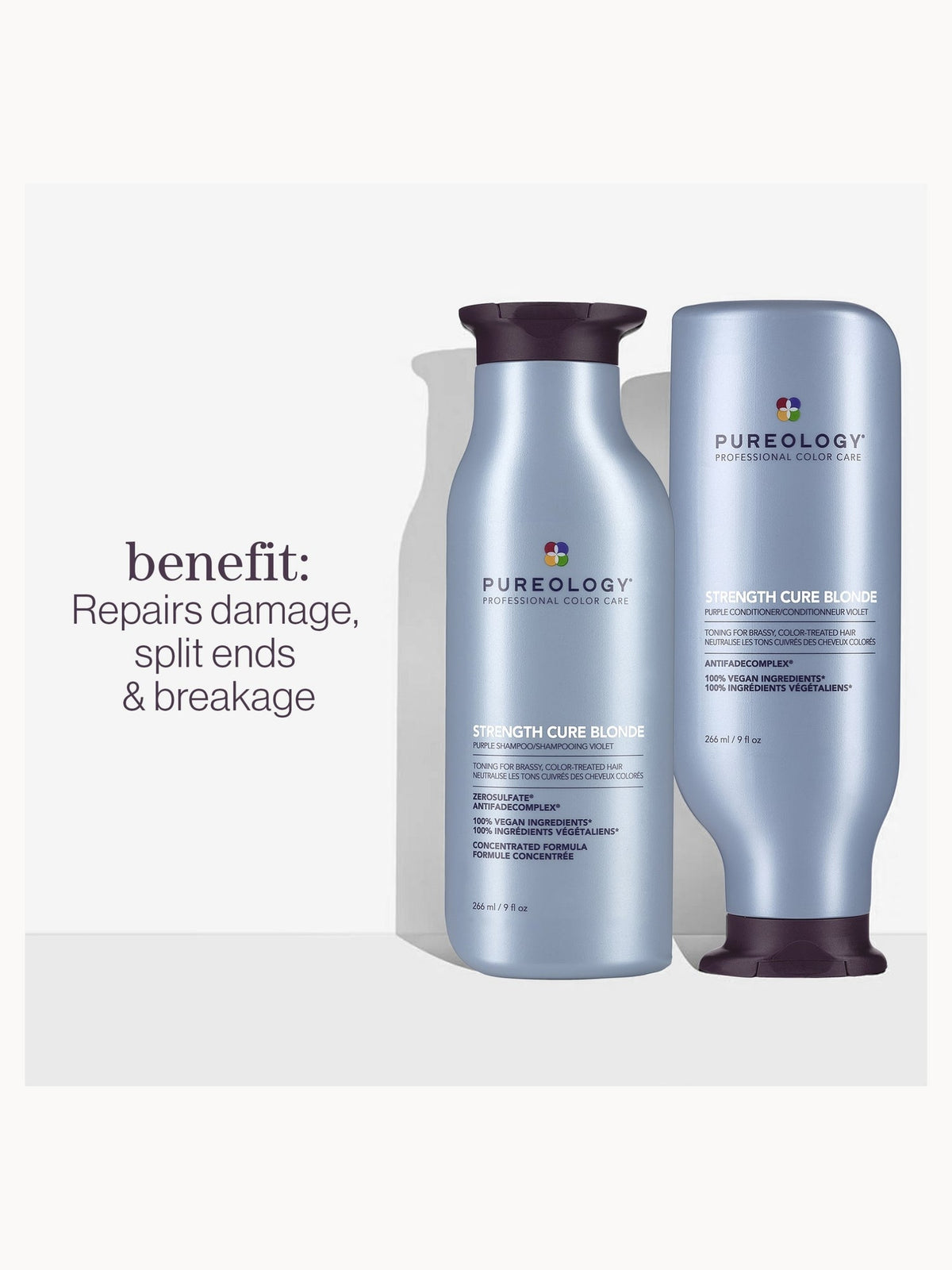 Pureology Strength Cure Blonde Conditioner 266ml – brand image 6