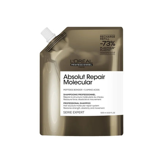 L'Oreal Professional Absolut Repair Molecular Shampoo 500ml Refill