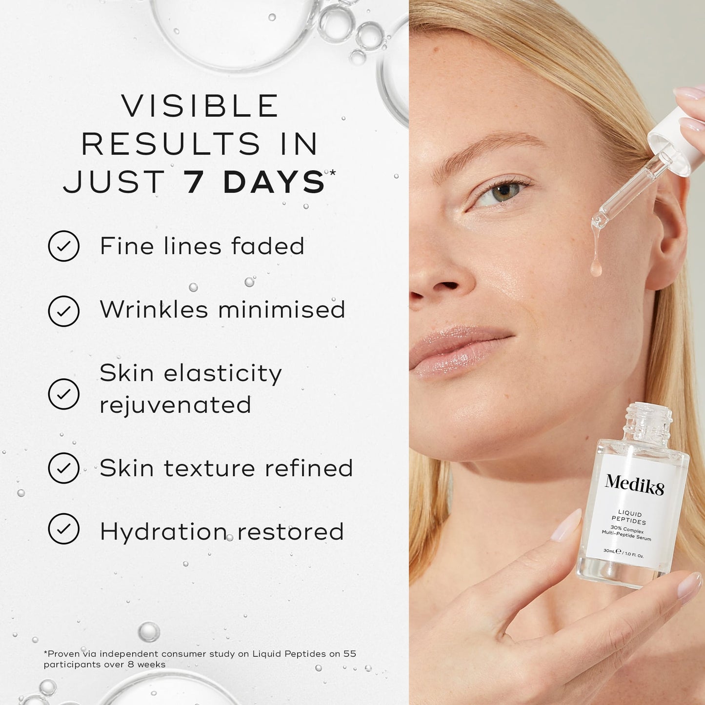 Medik8 Liquid Peptides key benefits