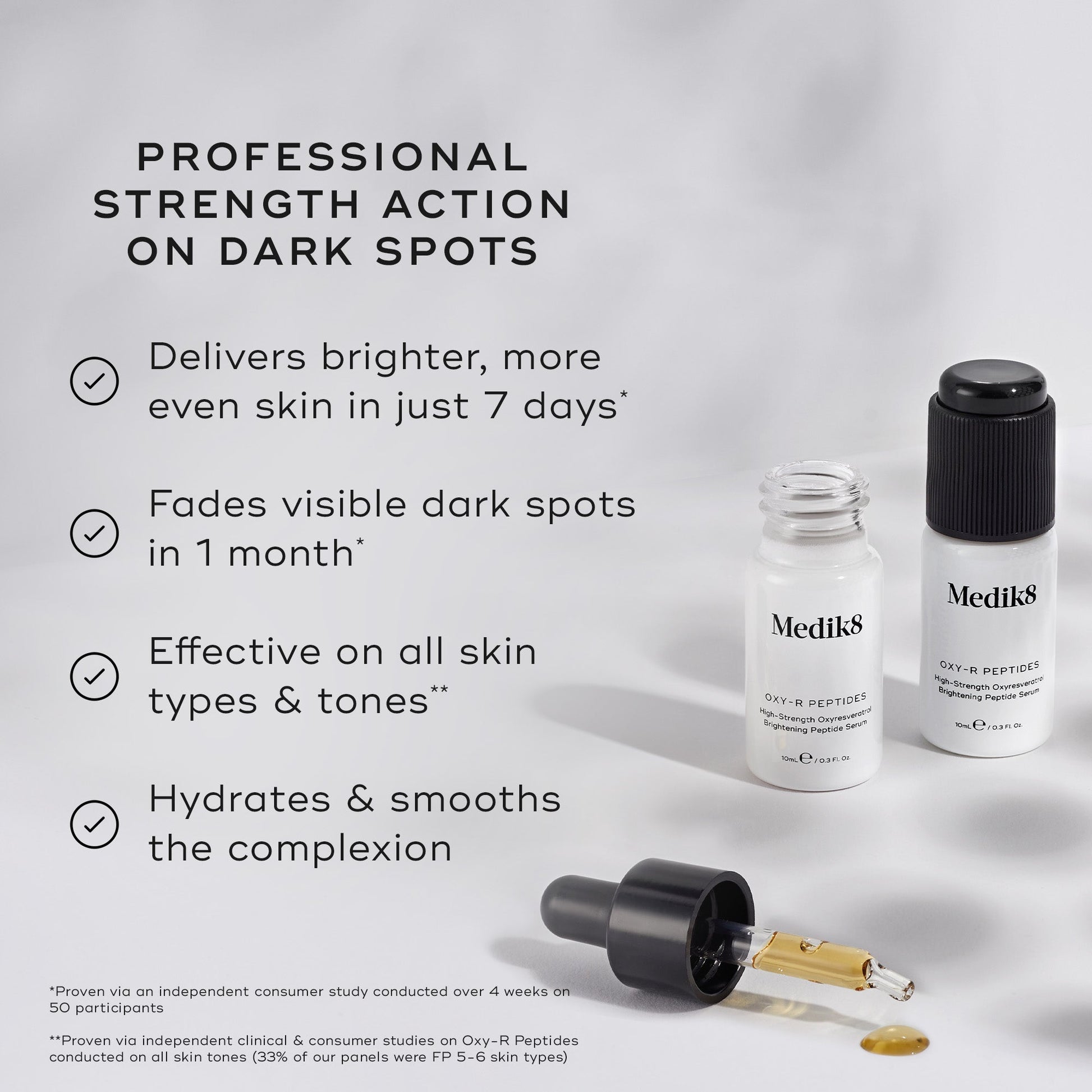 Medik8 Oxy-R Peptides key benefits