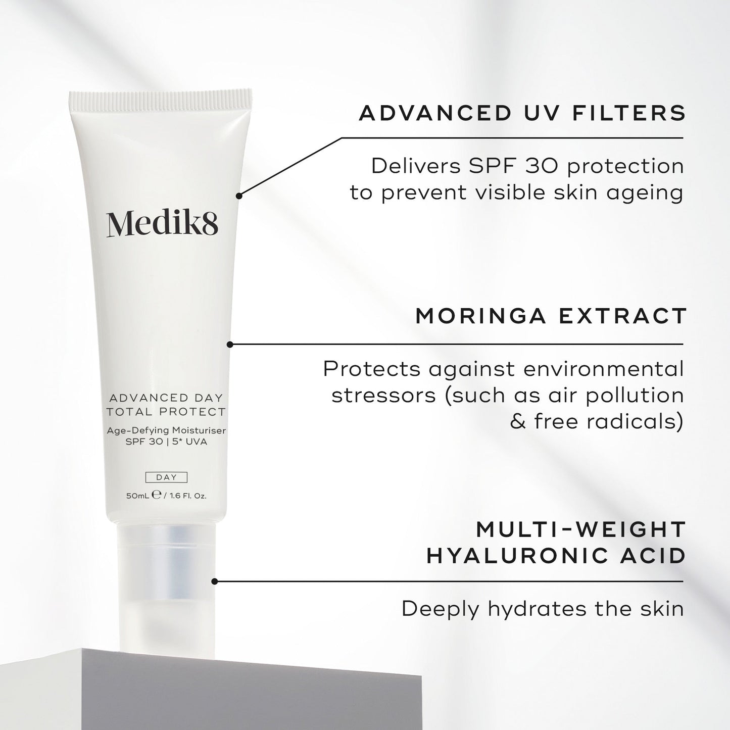 Medik8 Advanced Day Total Protect key ingredients