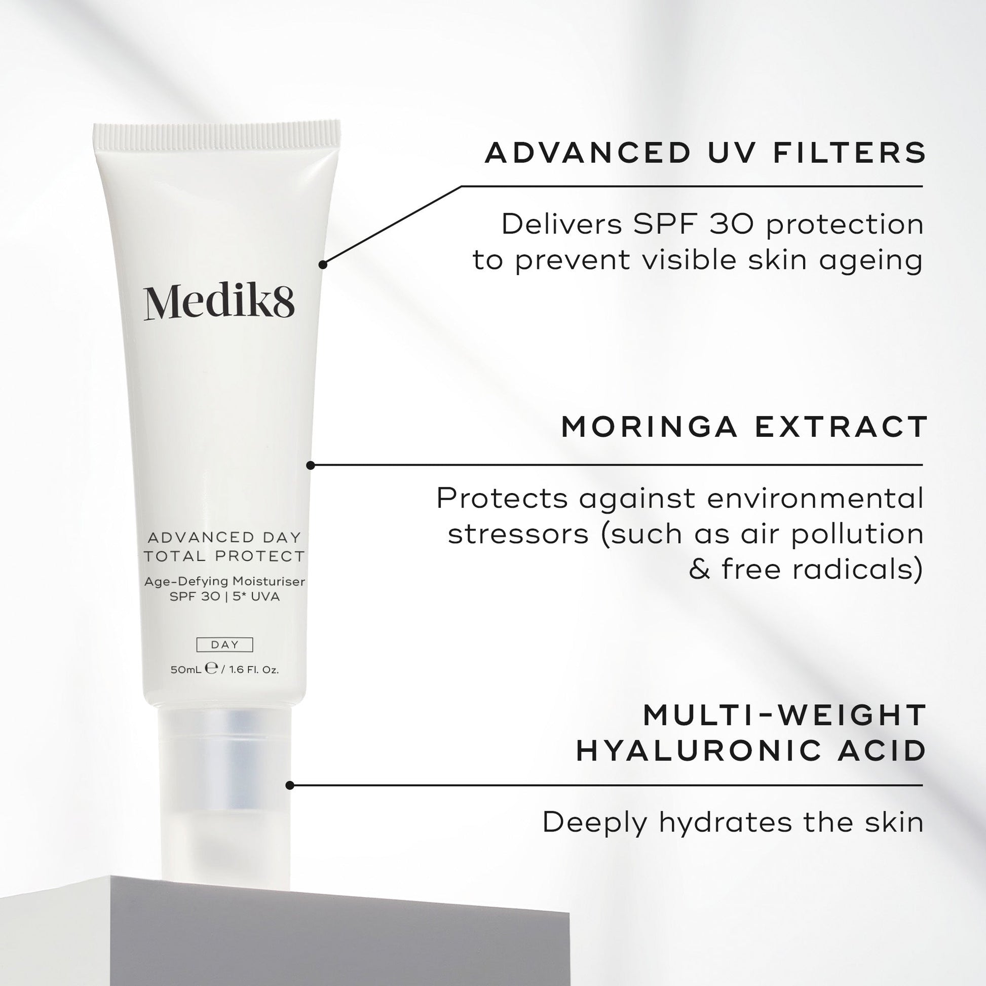 Medik8 Advanced Day Total Protect key ingredients