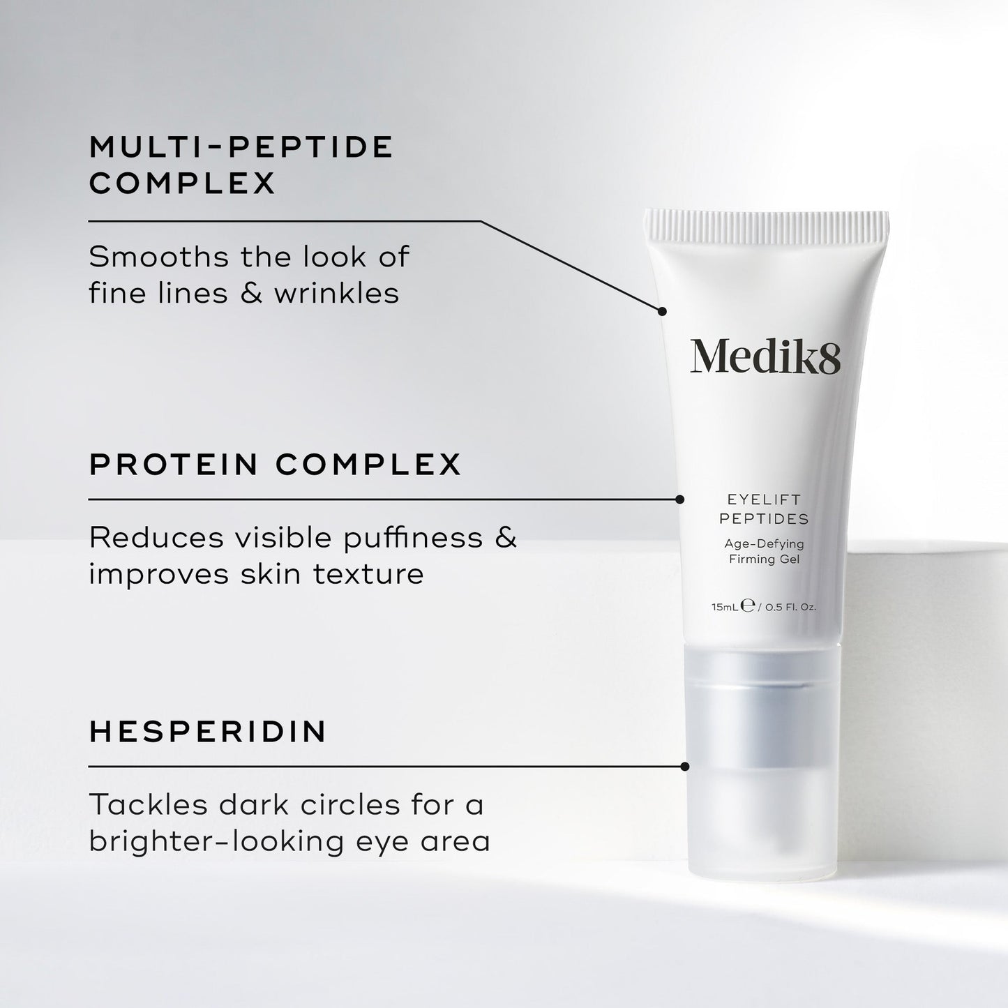 Medik8 Eyelift Peptides key ingredients