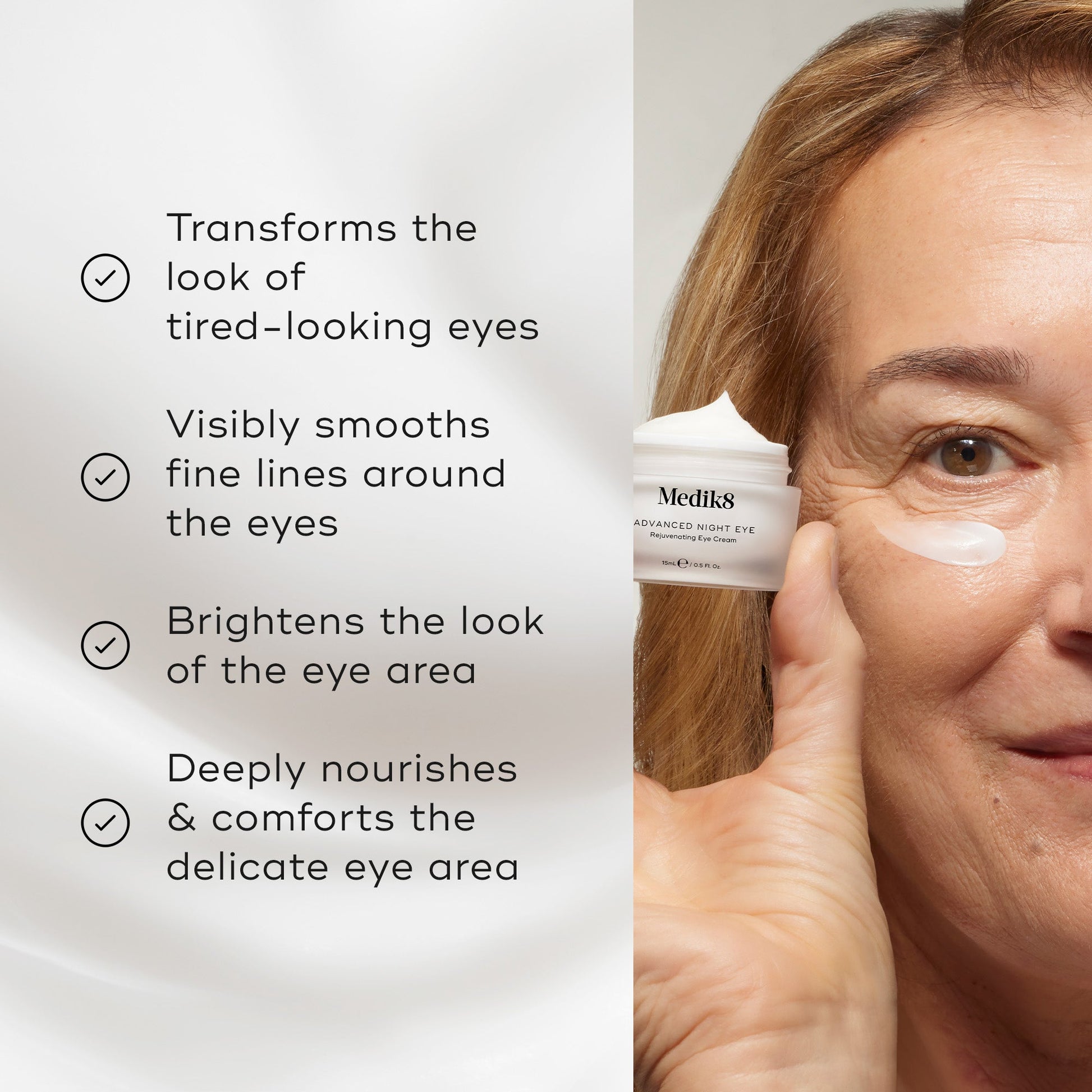Medik8 Advanced Night Eye key benefits