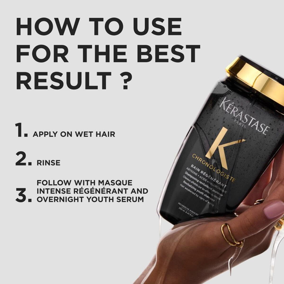Kerastase Chronologiste Bain Regenerant Shampoo 250ml — image 6