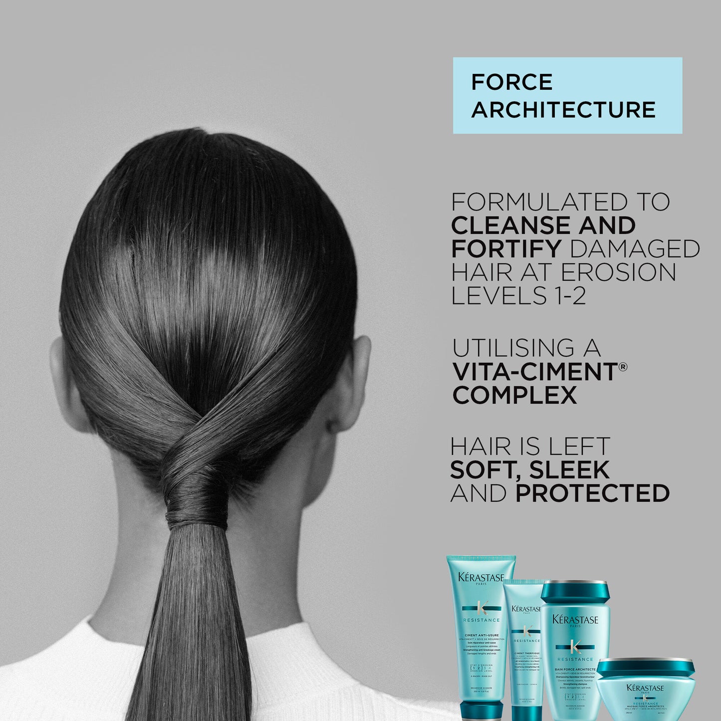 Kerastase Resistance Bain Force Architecte Shampoo 250ml — texture