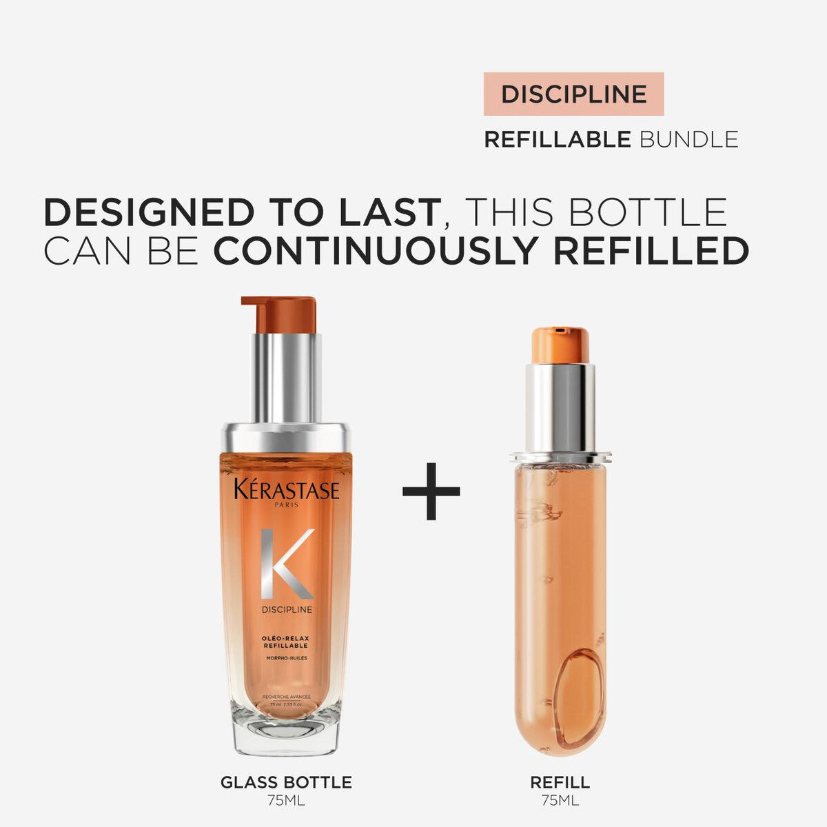 Kerastase Discipline L'Huile Oleo-Relax Hair Oil Refill 75ml
