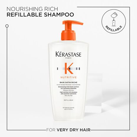 Kerastase Nutritive Bain Satin Riche Shampoo 500ml