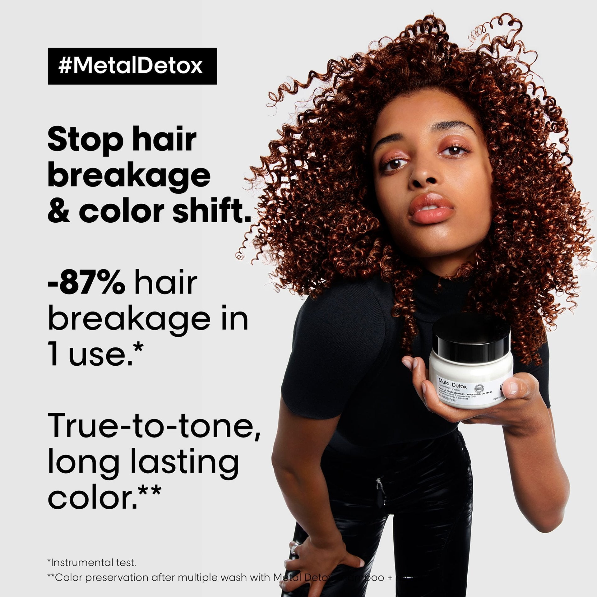 L'Oréal Professionnel Metal Detox Mask benefits