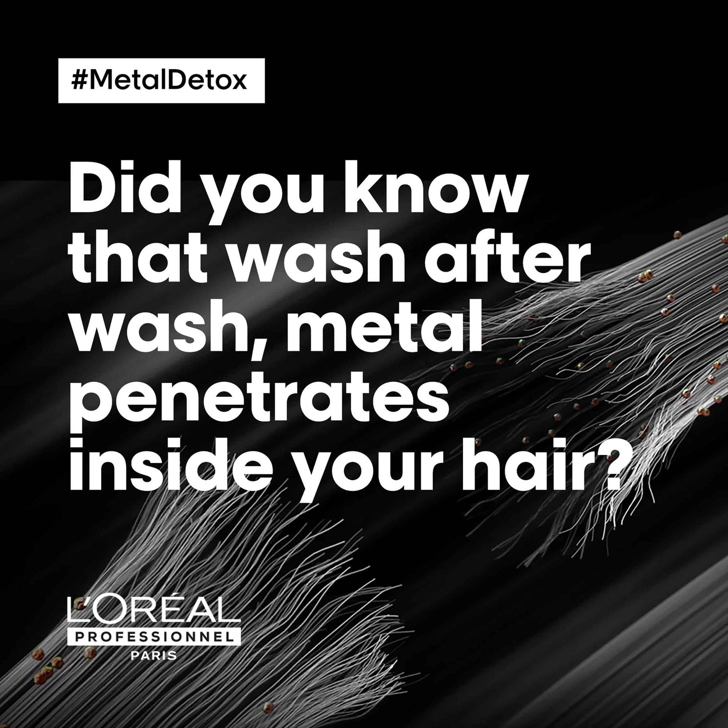 L'Oréal Professionnel Metal Detox Shampoo results