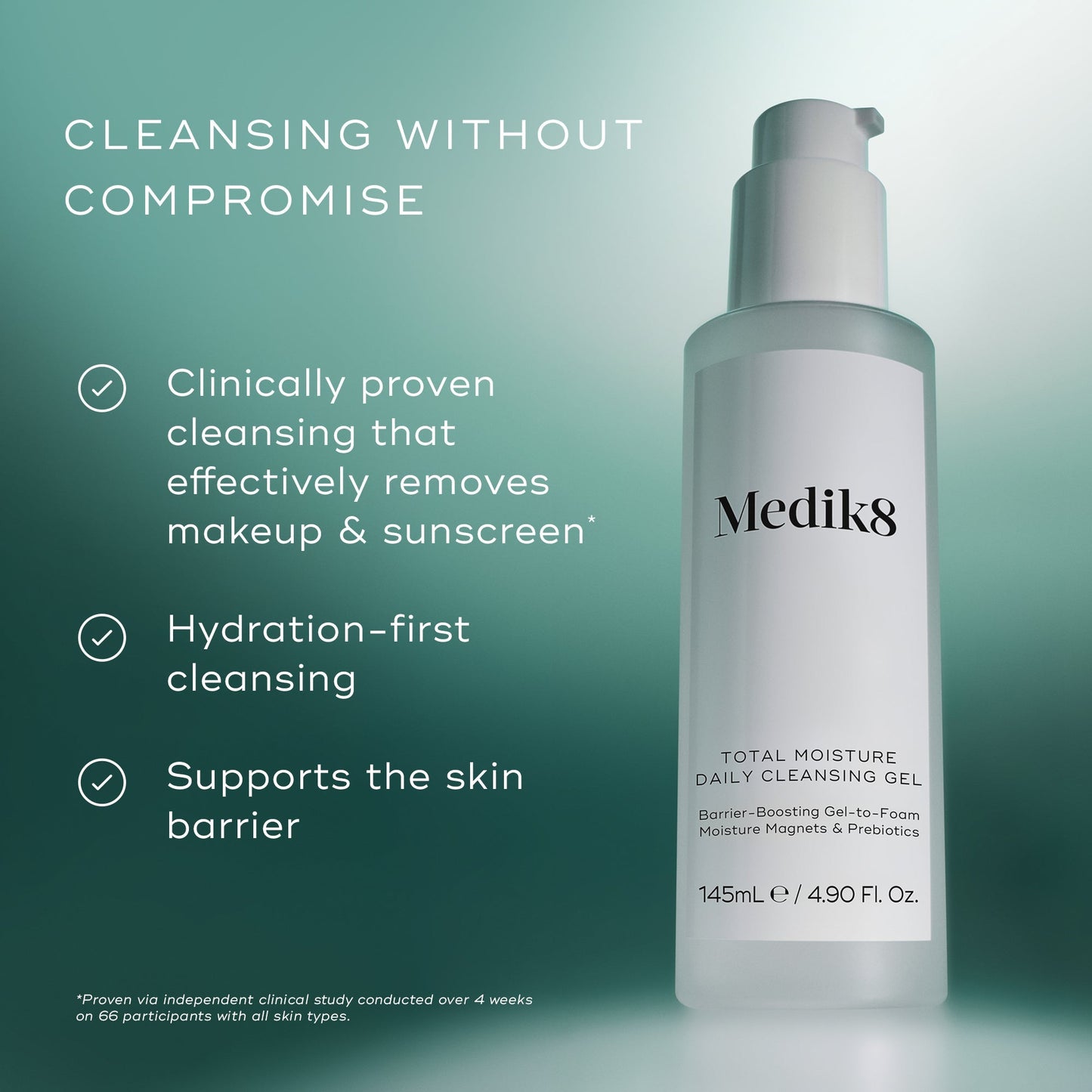 Medik8 Total Moisture Daily Cleansing Gel key benefits