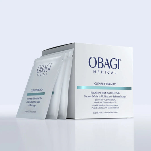 Obagi CLENZIderm M.D. Resurfacing Multi-Acid Peel Pads (30 Pads)