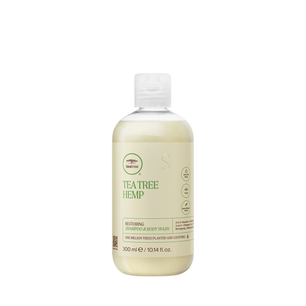Paul Mitchell Tea Tree Hemp Restoring Shampoo and Body Wash 300ml