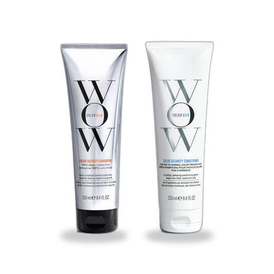 Color Wow Color Security Shampoo and Conditioner Bundle 250ml for fine to normal hair