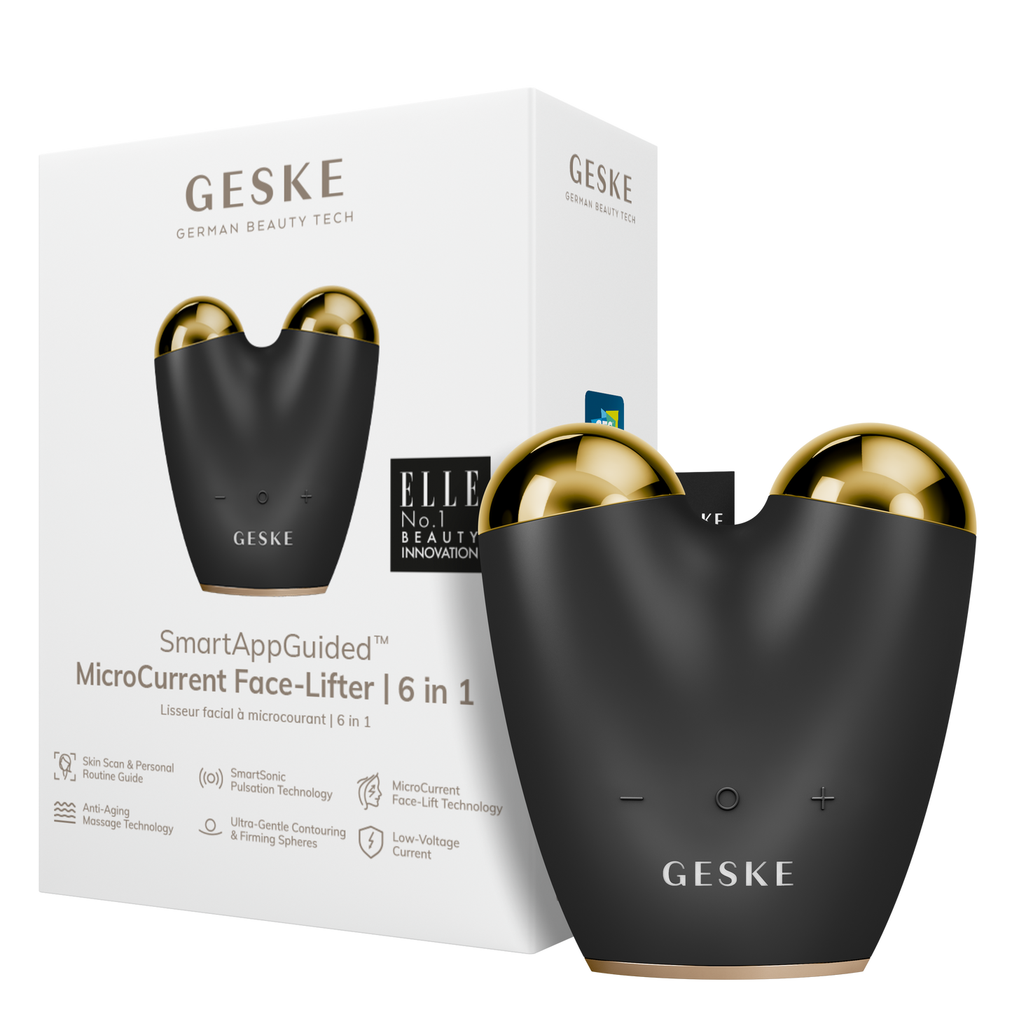 GESKE MicroCurrent Face-Lifter | 6 in 1