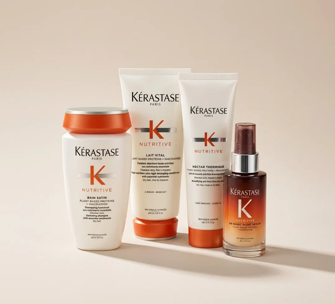 Ultimate Kerastase Nutritive Hair Care Pack for Dry Hair - 4 Piece Bundle