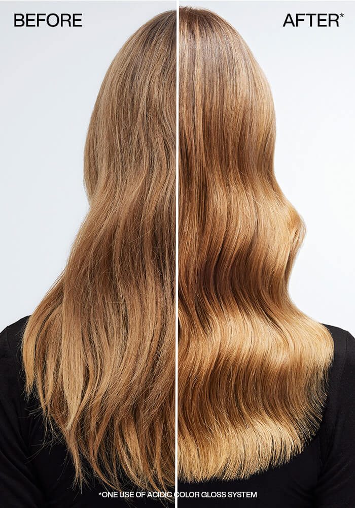 Redken Acidic Color Gloss before and after results