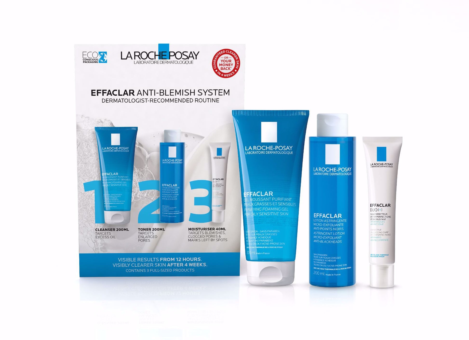 La Roche-Posay Effaclar 3-Step Kit